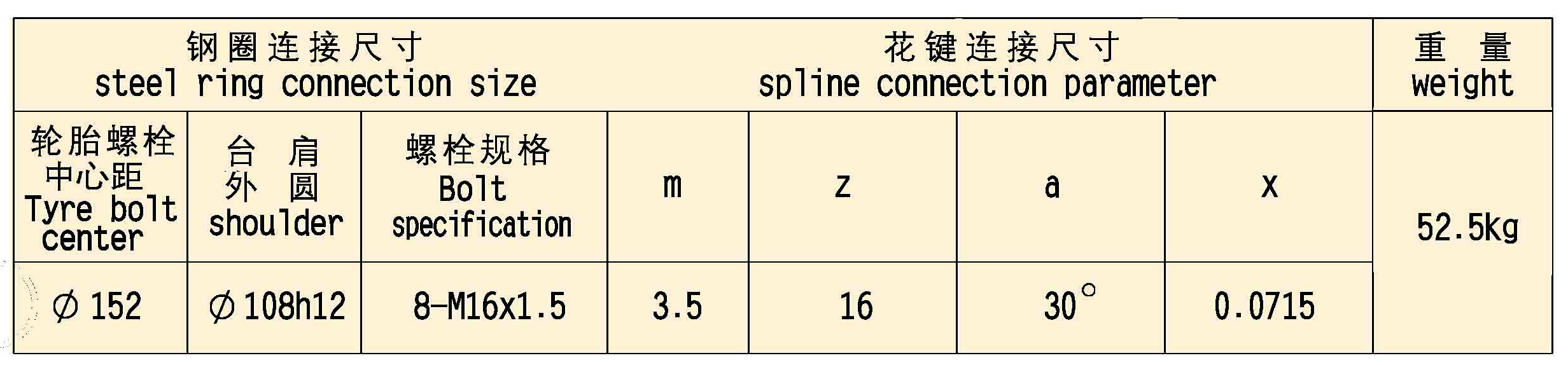 半軸套管總成500-1