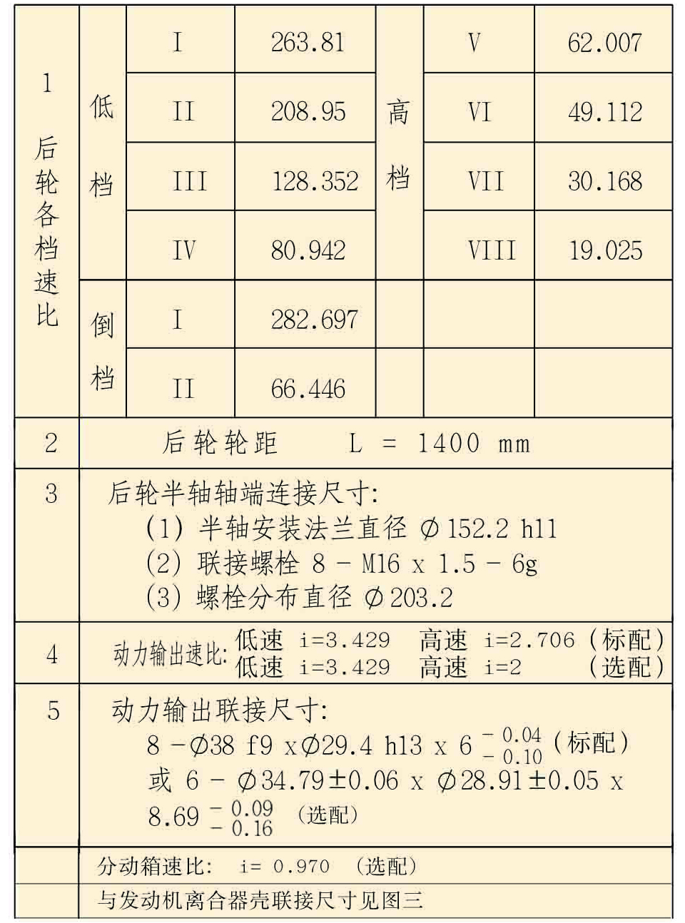 354四輪驅動拖拉機底盤-1